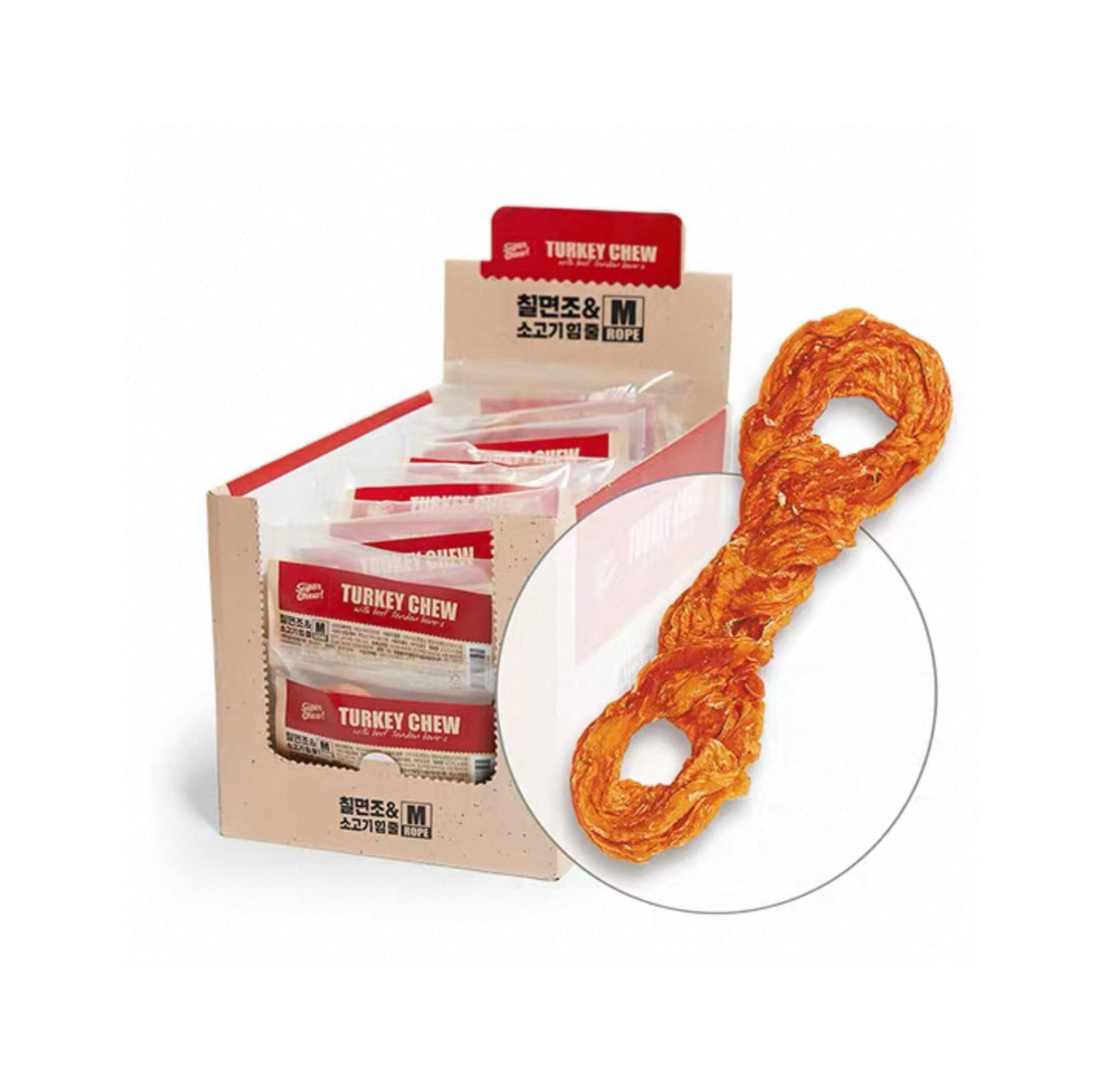 Turkey Chew with Beef Tendon - Rope M