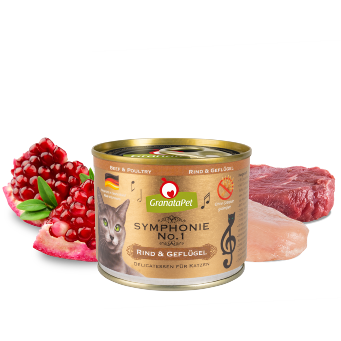 Symphonie Cat Wet Food No.1 - Beef & Poultry