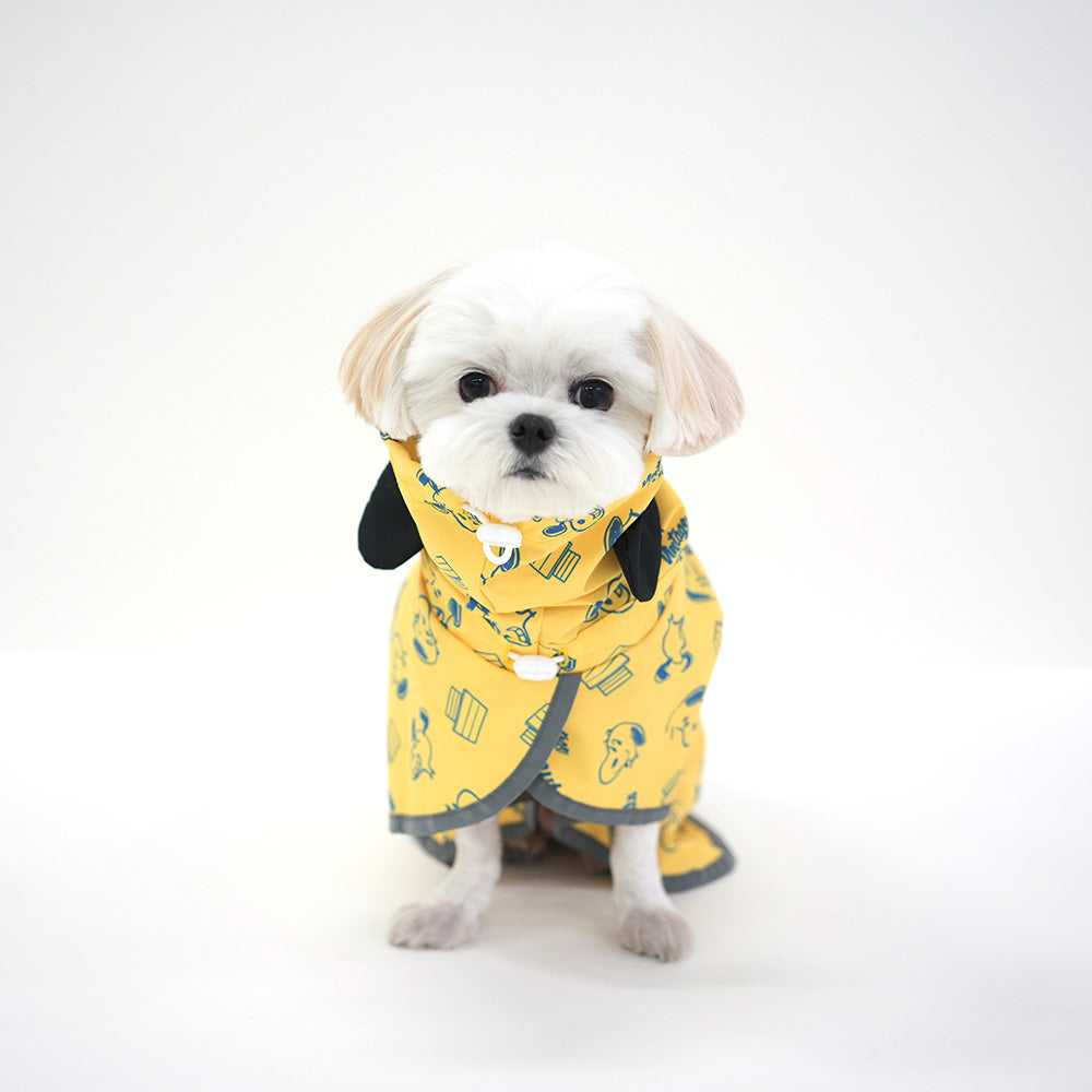 Snoopy Raincoat - Yellow