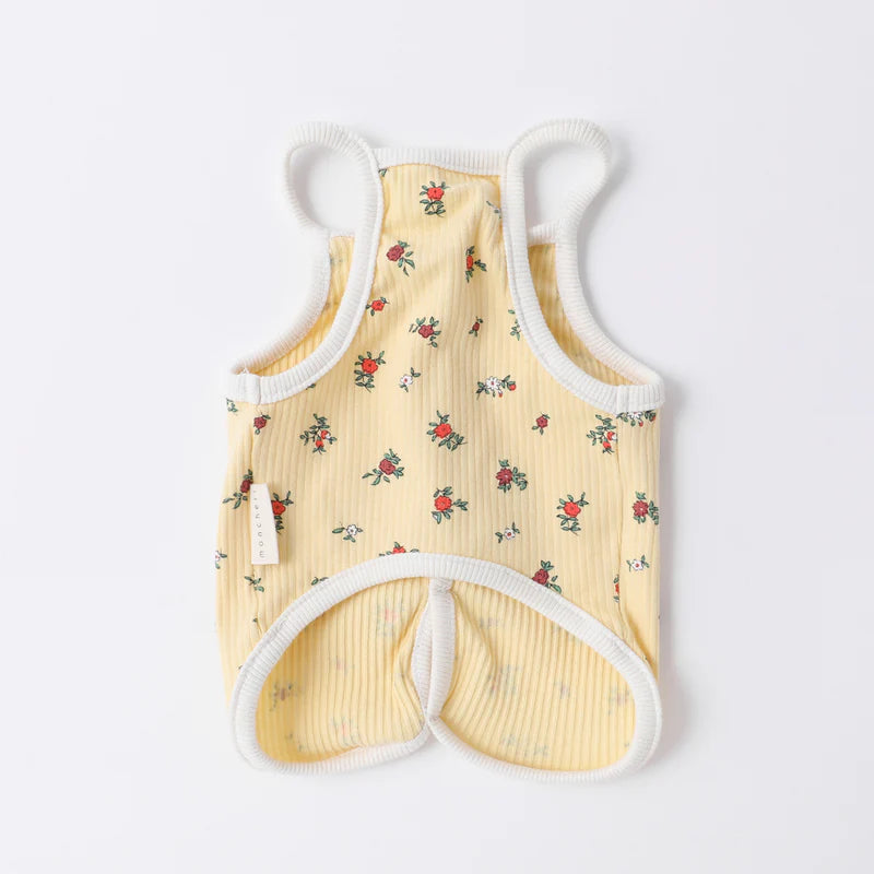 Little Flower Top - Yellow M