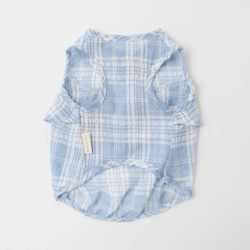 Check Frill Top - 2 Colors M