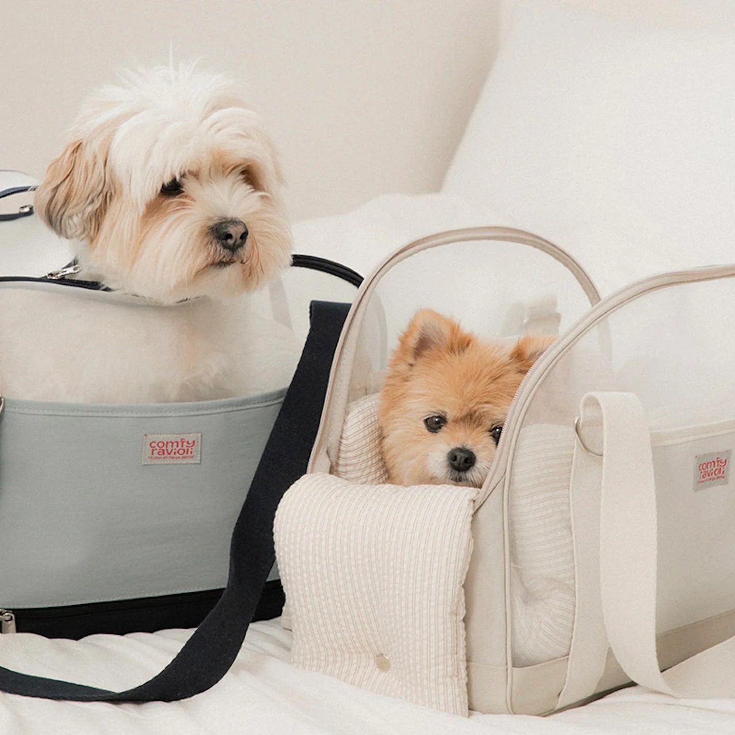 Comfy Ravioli Breeze Mesh Bag - Black