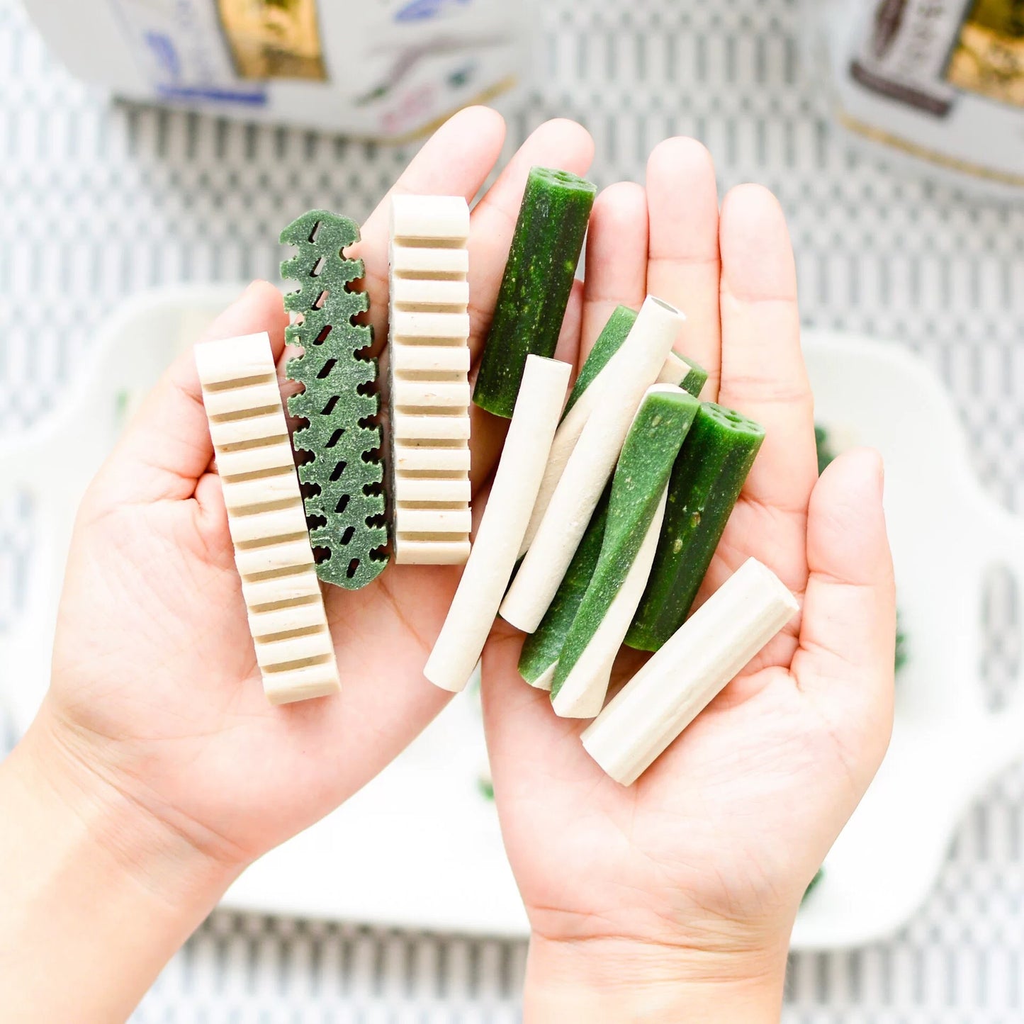 Honeycomb Dental Chews - Milk Flavor (8pcs)