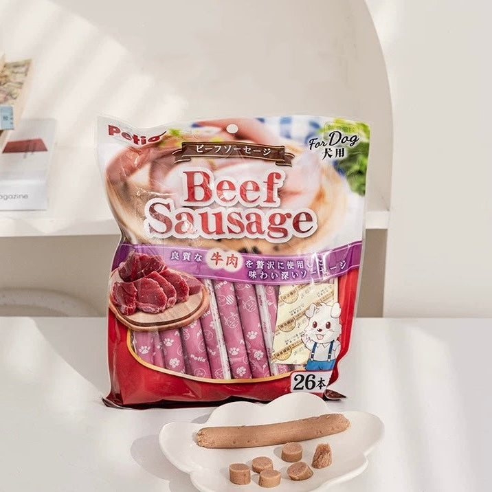 Ham Sausage Dog Treats - Beef