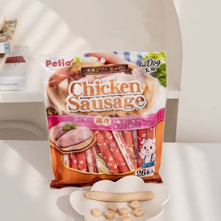 Ham Sausage Dog Treats - Chicken