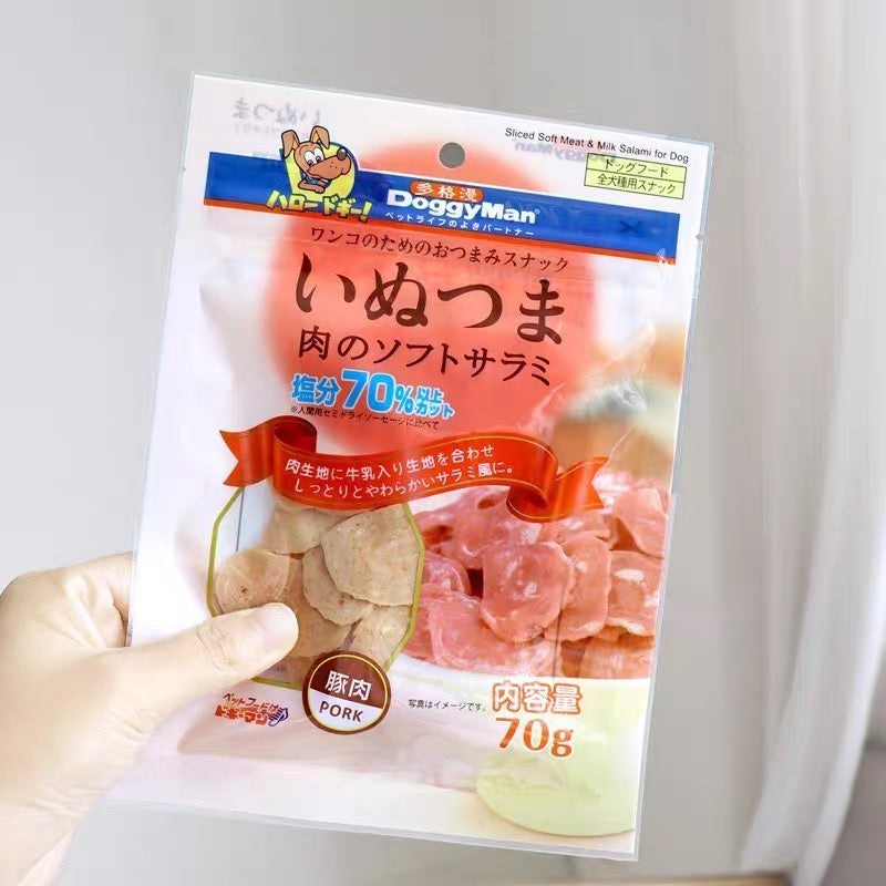 Soft Salami Dog Treats - 3 Flavors