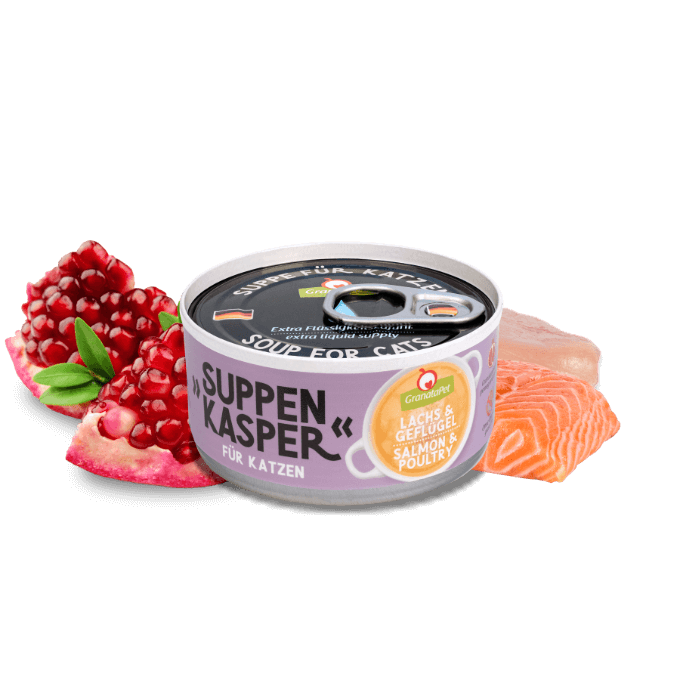 Suppenkasper Soup for Cat - Salmon & Poultry