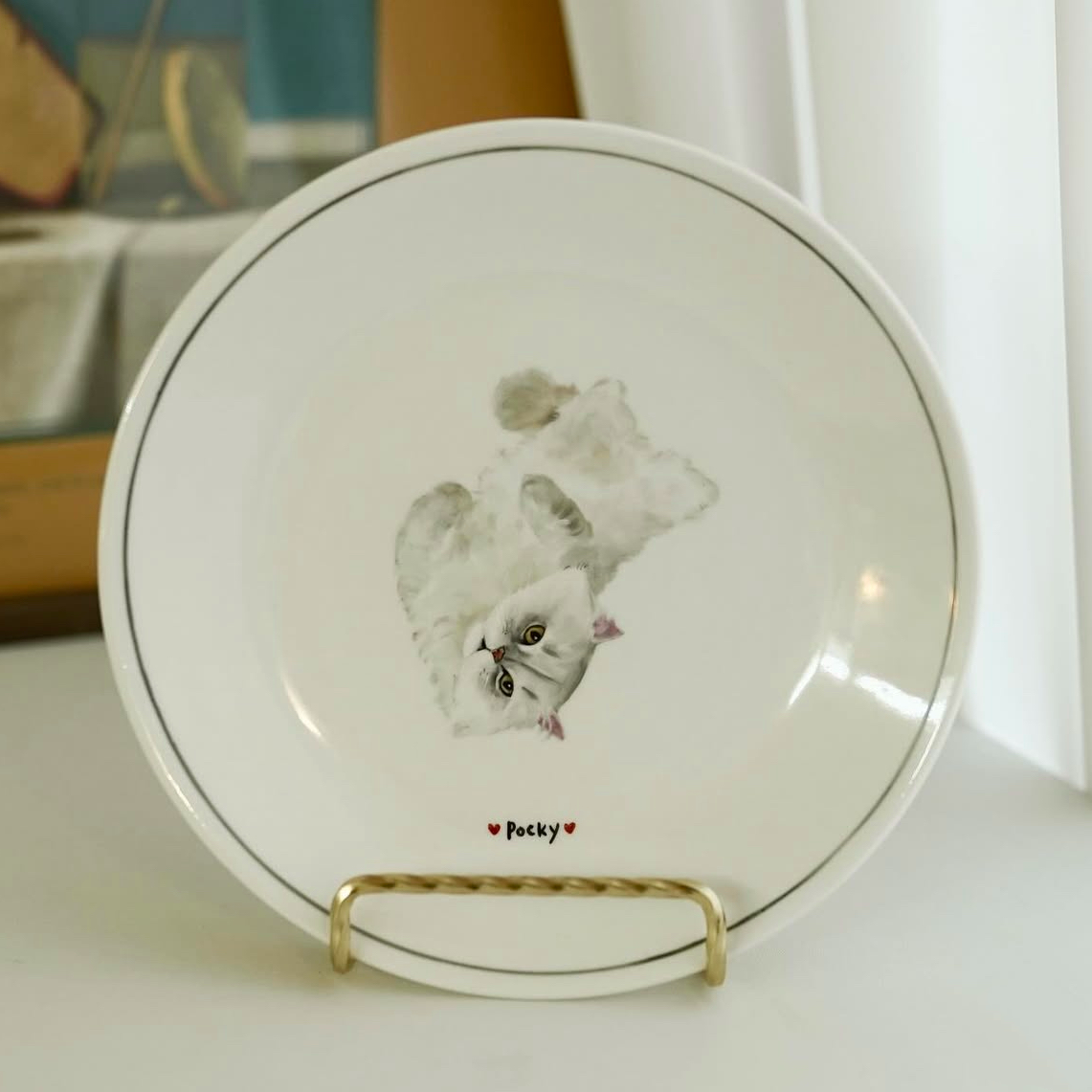 Custom Pet Round Plate