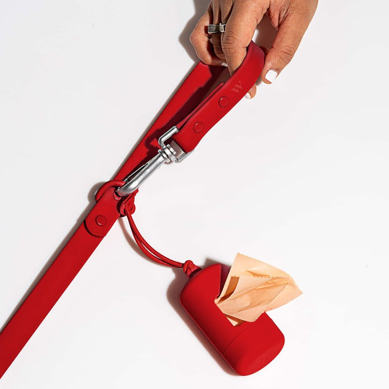 Poop Bag Carrier - Strawberry