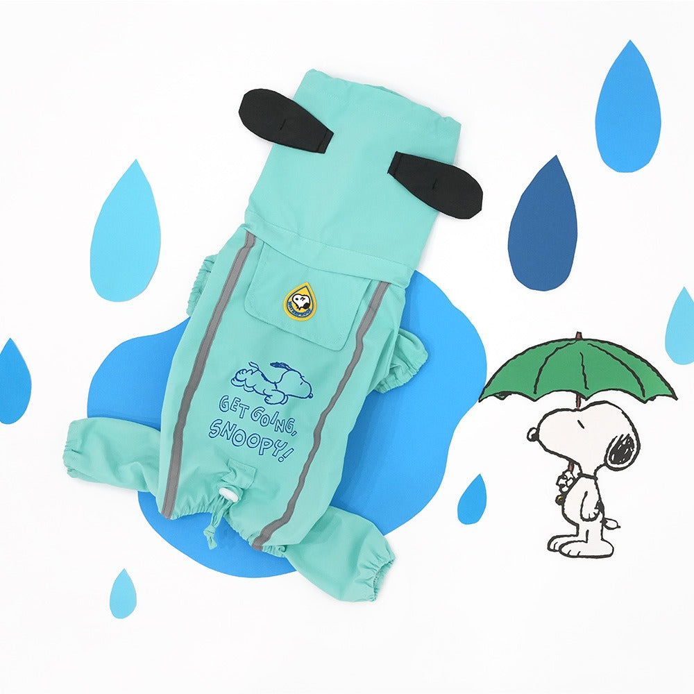 Snoopy Raincoat - Mint