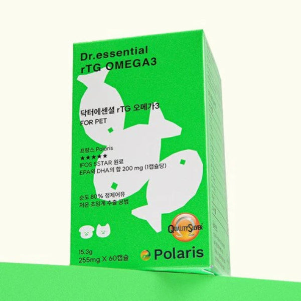 Dr. Essential rTG Pet Omega-3 Fish Oil