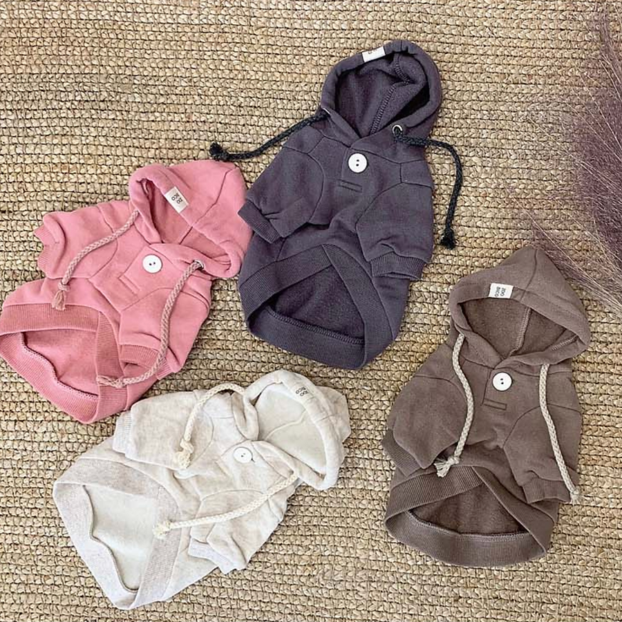 Anorak Hoodie Top - Pink S