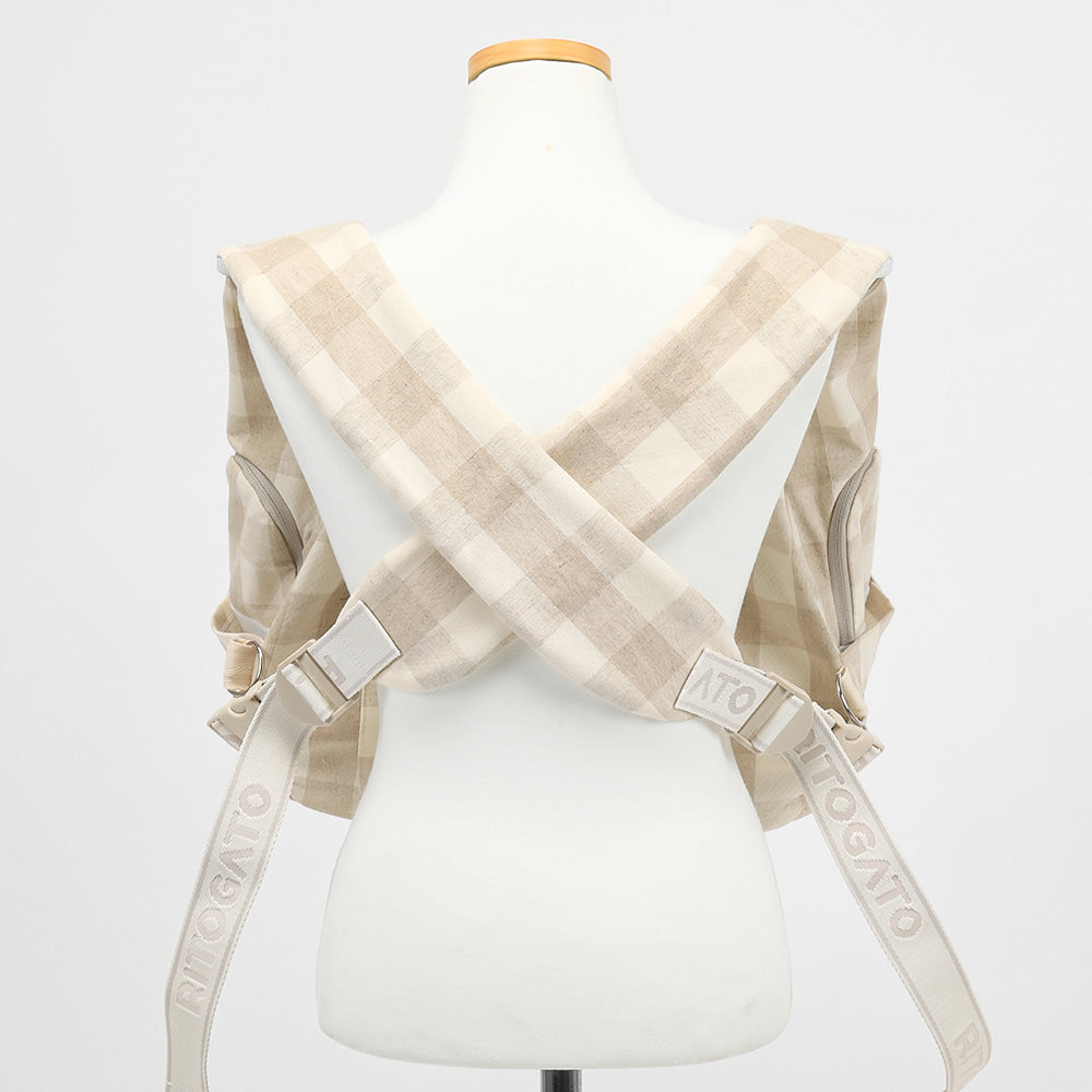 Ritogato Voddly Plus Front Bag - Linen Check