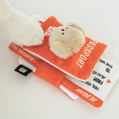 Pet Passport & Ticket Nosework Toy