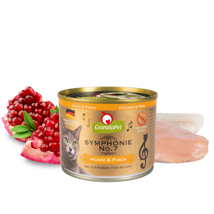 GranataPet Symphonie Cat Wet Food No.7 - Chicken & Fish