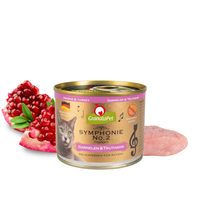 Symphonie Cat Wet Food No.2 - Prawns & Turkey