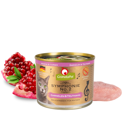Symphonie Cat Wet Food No.2 - Prawns & Turkey