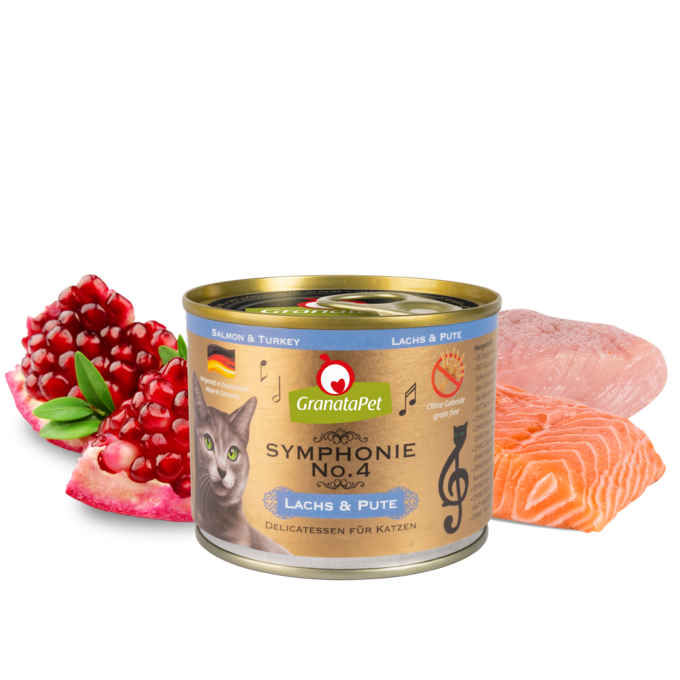 GranataPet Symphonie Cat Wet Food No.4 - Salmon & Turkey