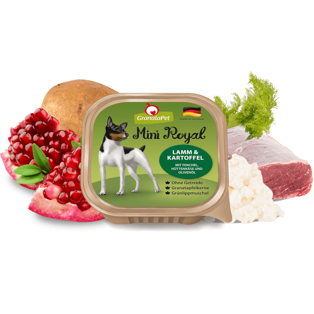 GranataPet Mini Royal Dog Wet Food - Lamb & Potato