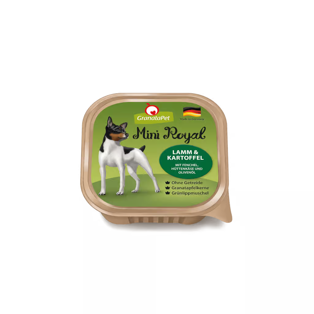 GranataPet Mini Royal Dog Wet Food - Lamb & Potato