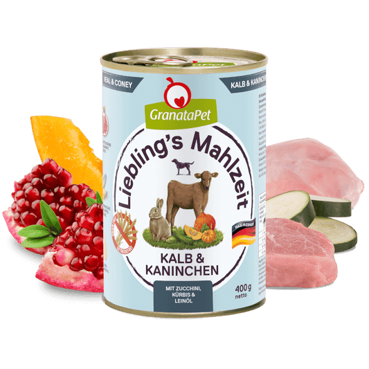 Liebling's Mahlzeit Dog Wet Food - Veal & Coney
