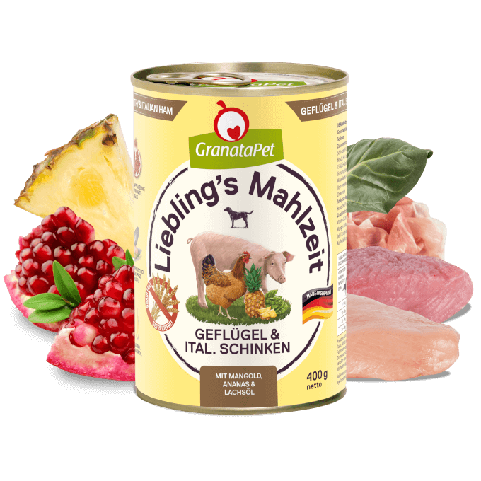 Liebling's Mahlzeit Dog Wet Food - Poultry & Italian Ham