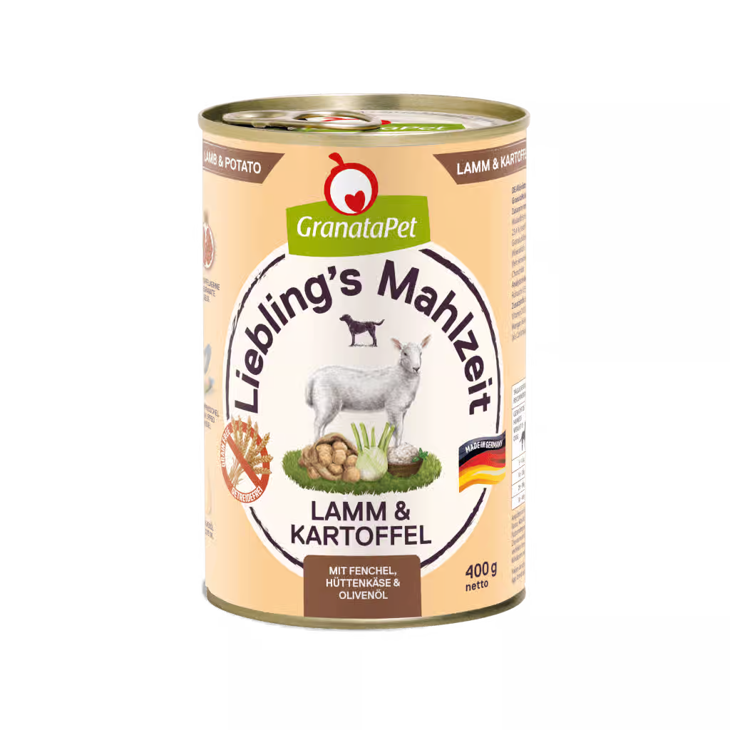 GranataPet Liebling's Mahlzeit Lamb & Potato Dog Wet Food