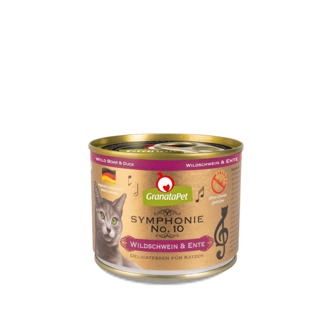 Symphonie Cat Wet Food No.10 - Wild boar & Duck