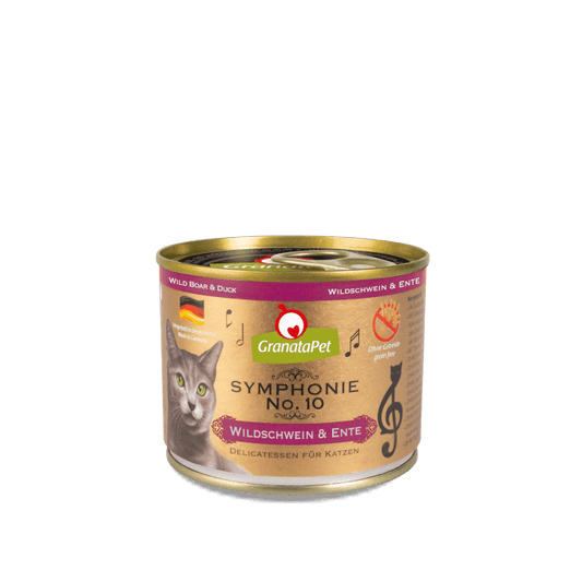 Symphonie Cat Wet Food No.10 - Wild boar & Duck