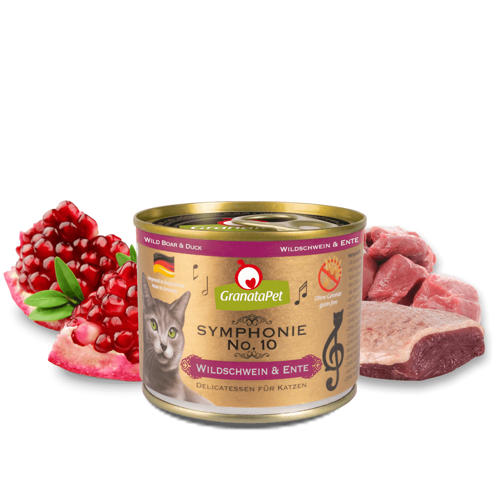 GranataPet Symphonie Cat Wet Food No.10 - Wild Boar & Duck