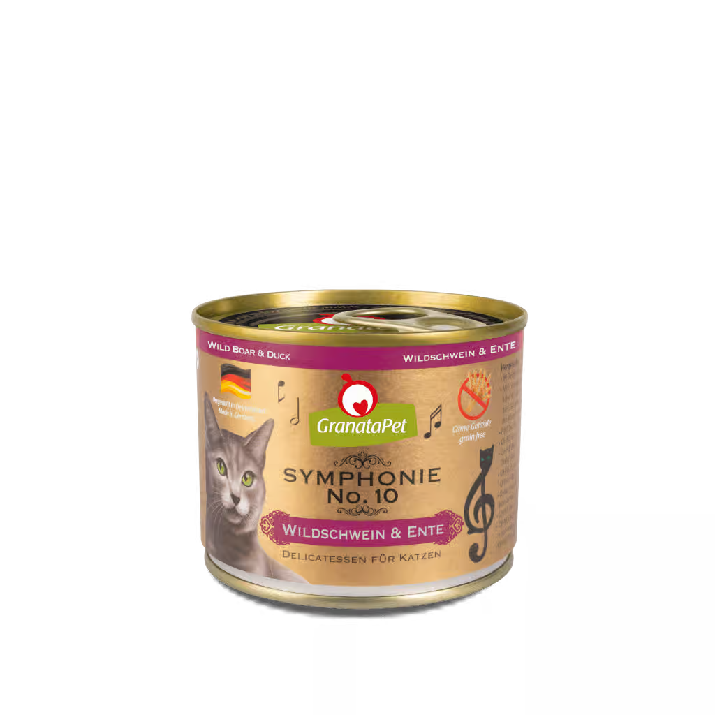 Symphonie Cat Wet Food No.10 - Wild Boar & Duck