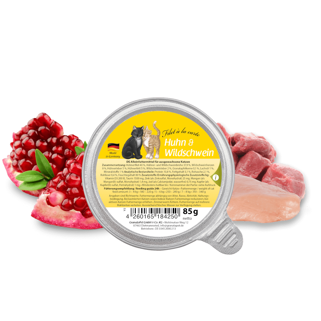 Filet á La Carte Cat Wet Food - Wild boar & Chicken