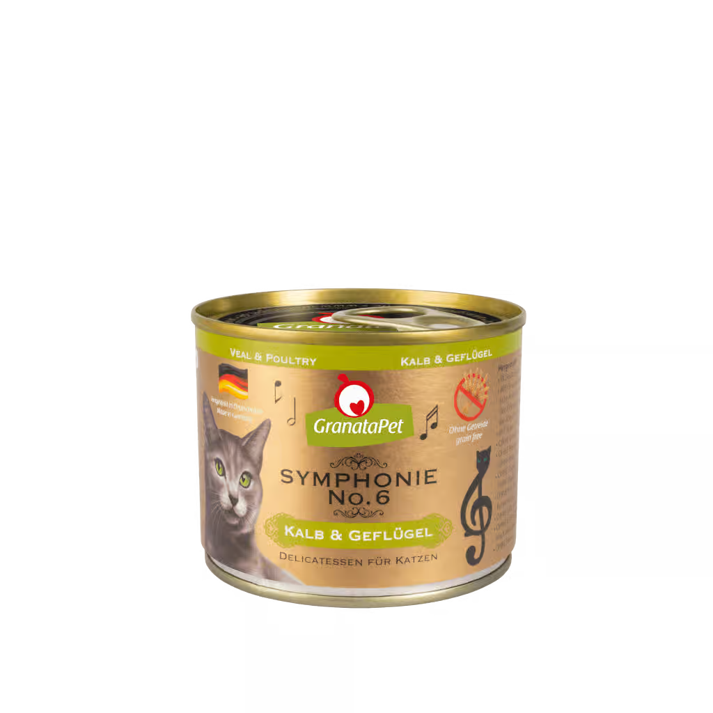 Symphonie Cat Wet Food No.6 - Veal & Poultry