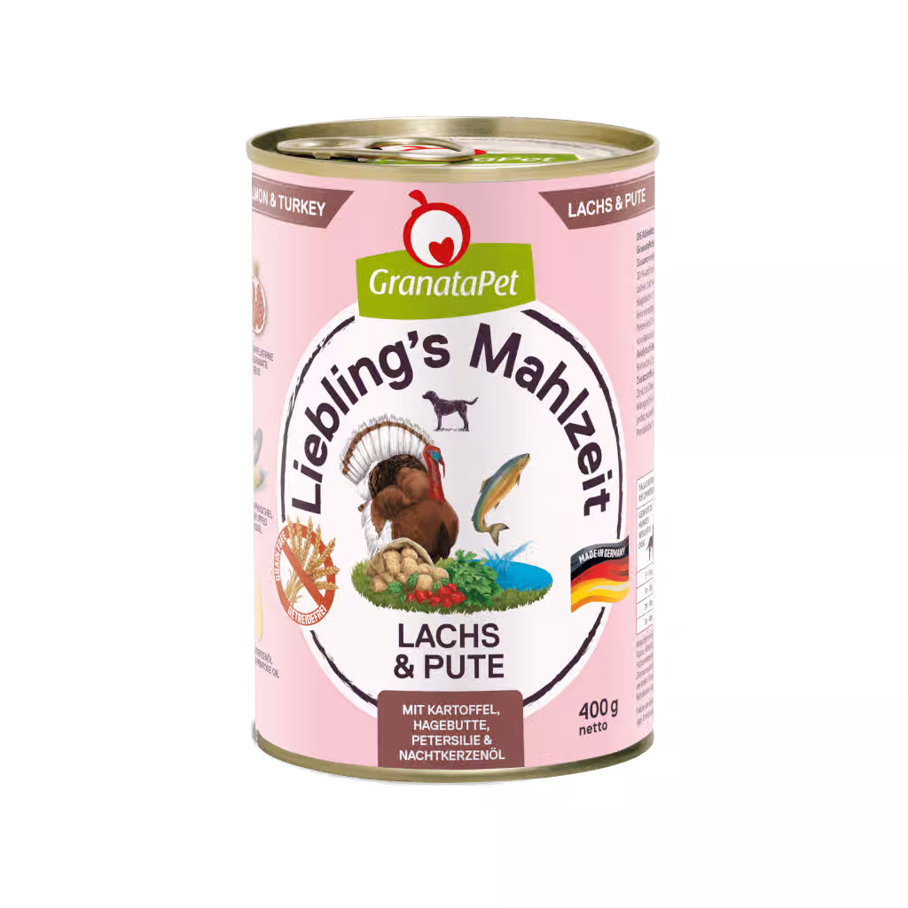 Liebling's Mahlzeit Dog Wet Food - Salmon & Turkey