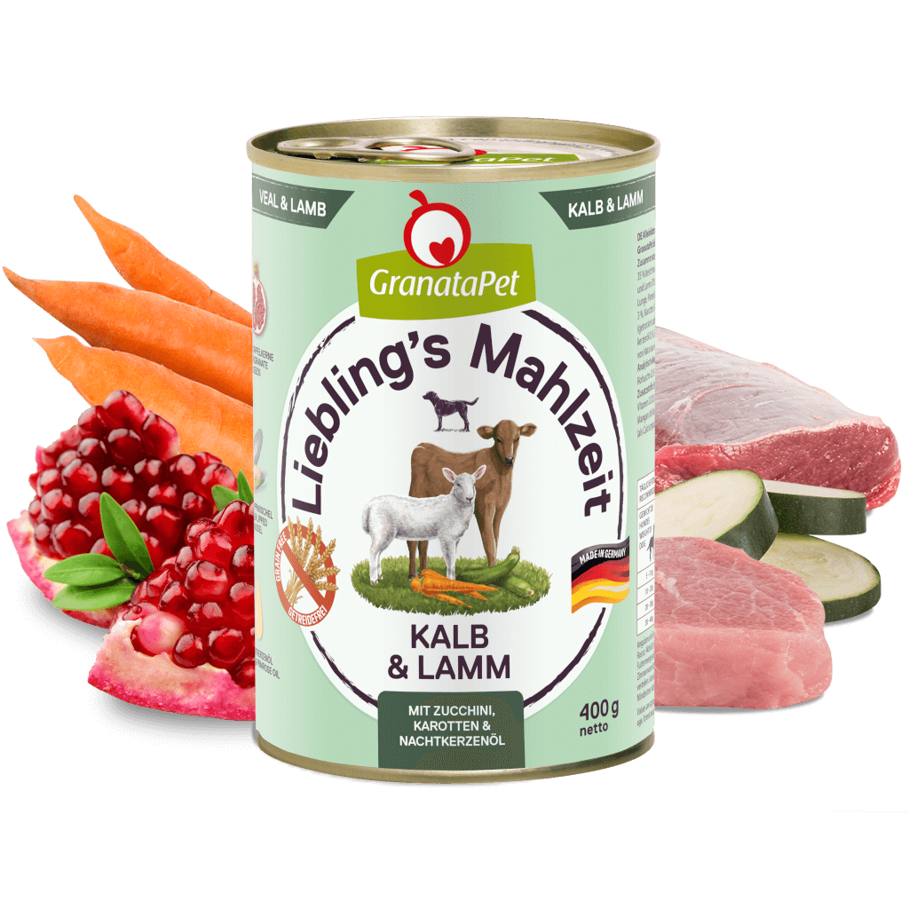 GranataPet Liebling's Mahlzeit Veal & Lamb Dog Wet Food