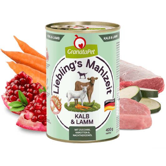 Liebling's Mahlzeit Dog Wet Food - Veal & Lamb