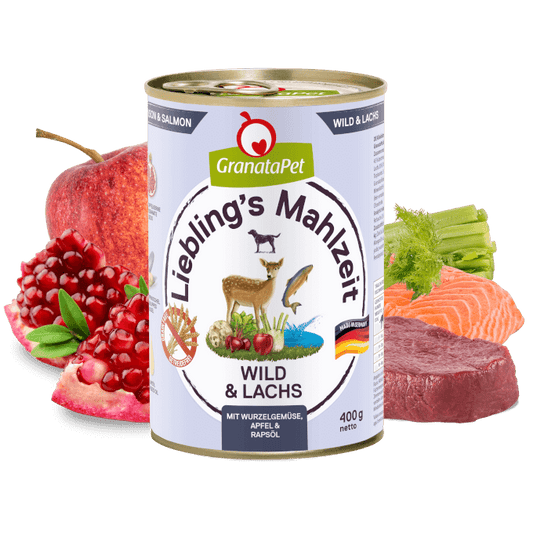 Liebling's Mahlzeit Dog Wet Food - Venison & Salmon