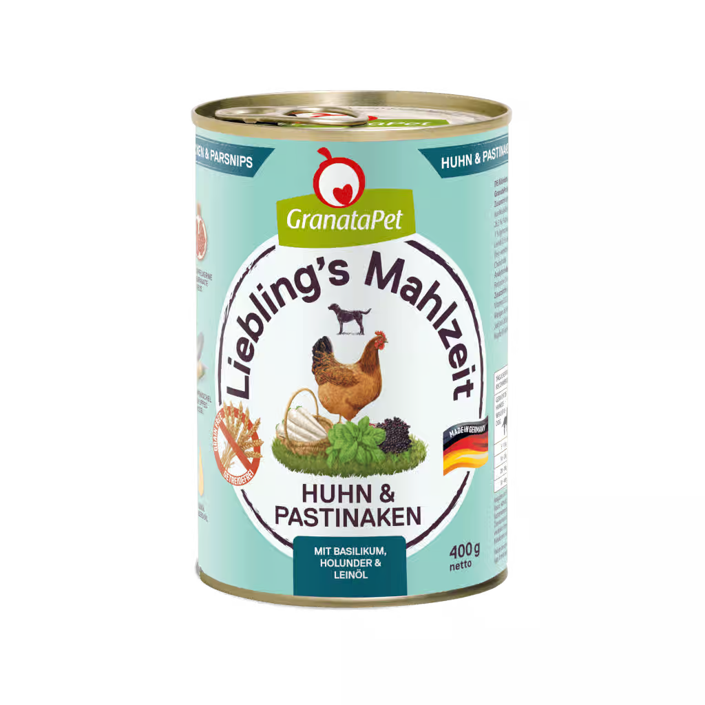 GranataPet Liebling's Mahlzeit Chicken & Parsnips Dog Wet Food