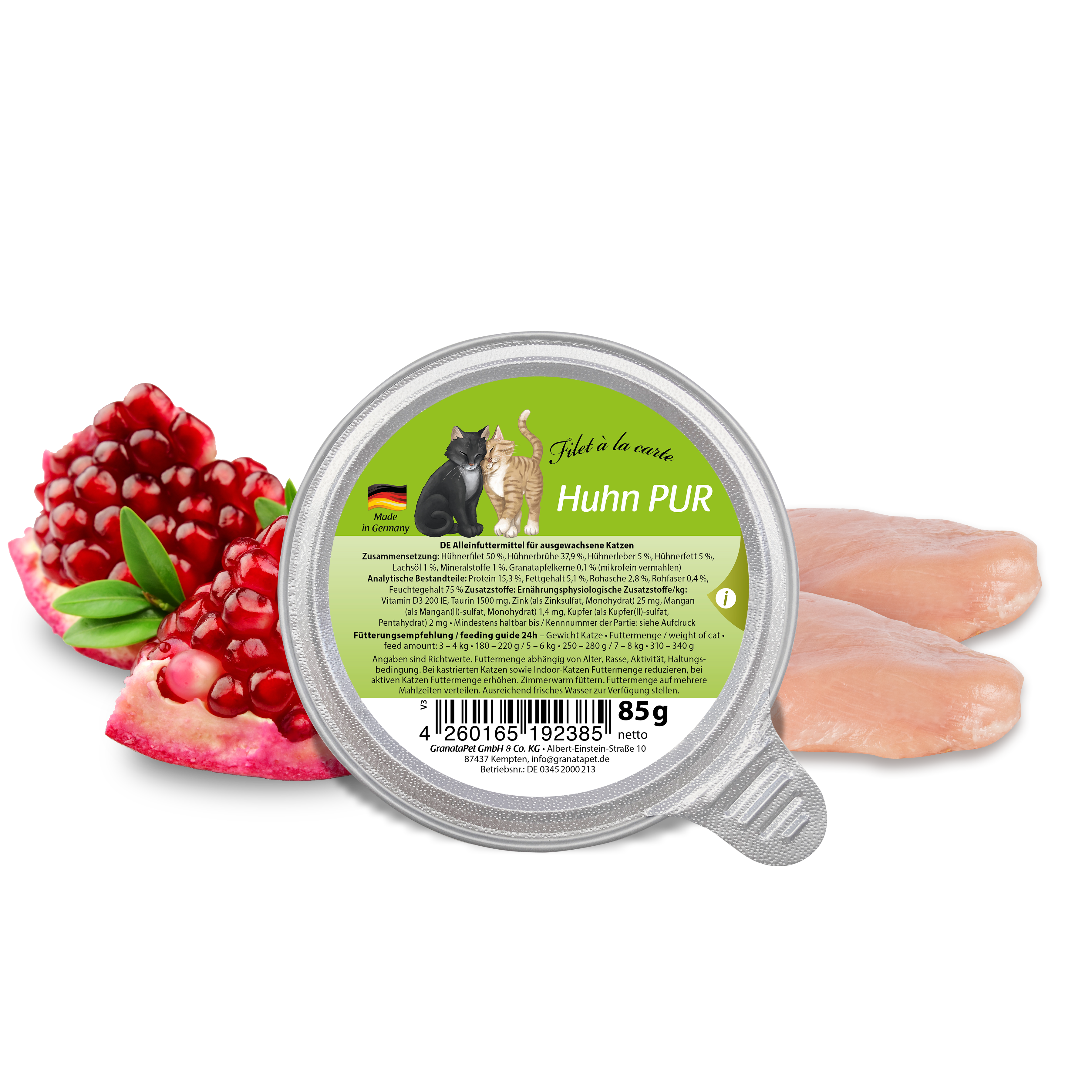Filet á La Carte Cat Wet Food - Chicken PUR
