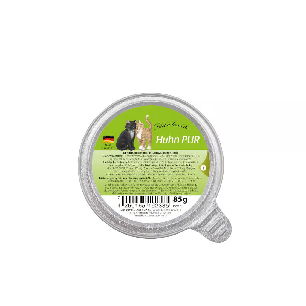 Filet á La Carte Cat Wet Food - Chicken PUR