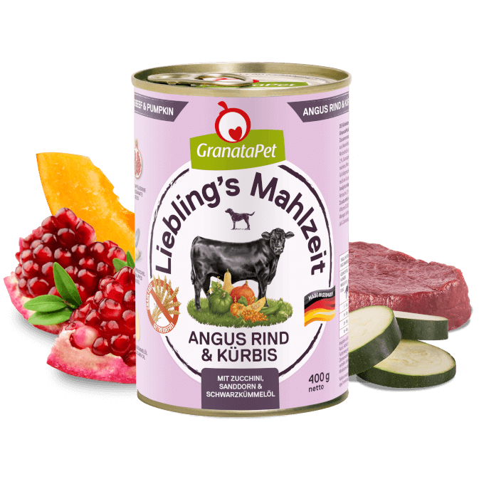 GranataPet Liebling's Mahlzeit Angus Beef & Pumpkin Dog Wet Food