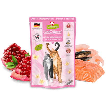 DeliCatessen Cat Wet Food - Salmon & Seafood