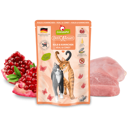 DeliCatessen Cat Wet Food - Veal & Coney