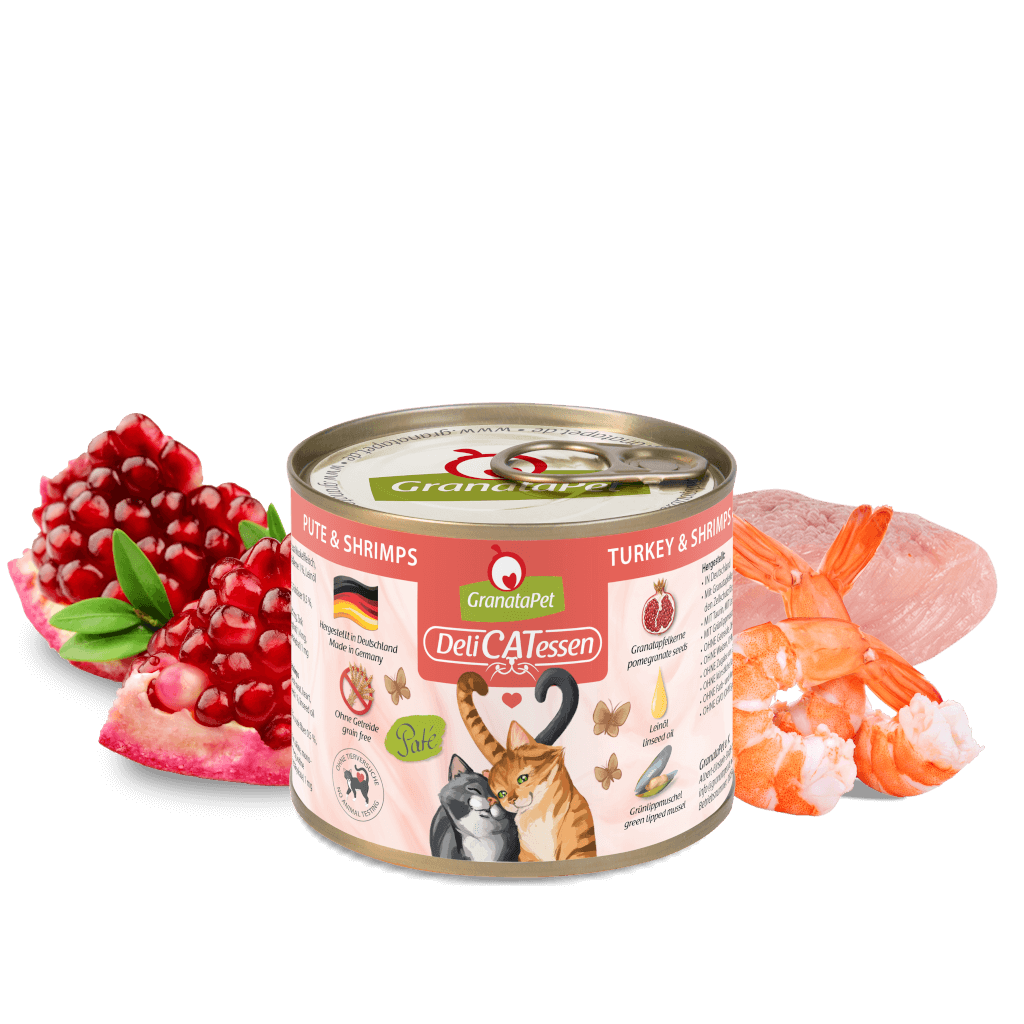 GranataPet DeliCatessen Cat Wet Food - Turkey & Shrimps