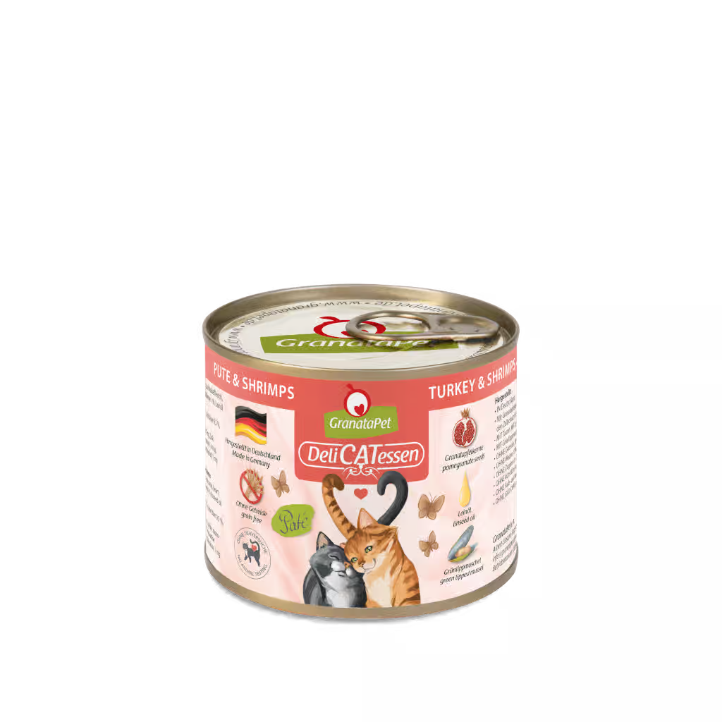 GranataPet DeliCatessen Cat Wet Food - Turkey & Shrimps