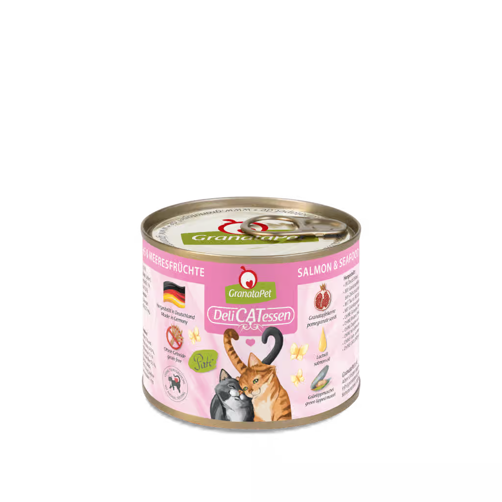 GranataPet DeliCatessen Cat Wet Food - Salmon & Seafood