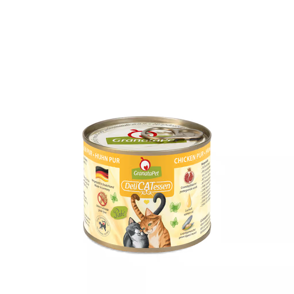 GranataPet DeliCatessen Cat Wet Food - Chicken PUR