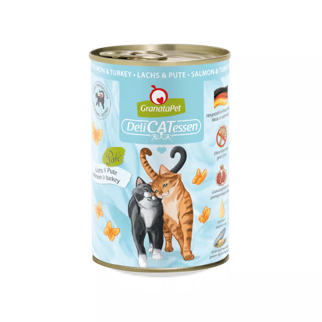GranataPet DeliCatessen Cat Wet Food - Salmon & Turkey