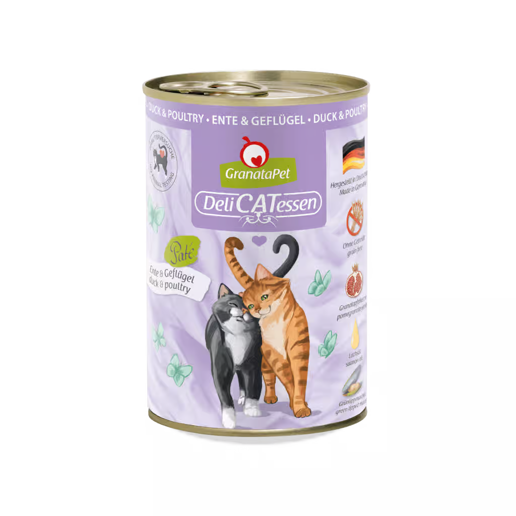 GranataPet DeliCatessen Cat Wet Food - Duck & Poultry