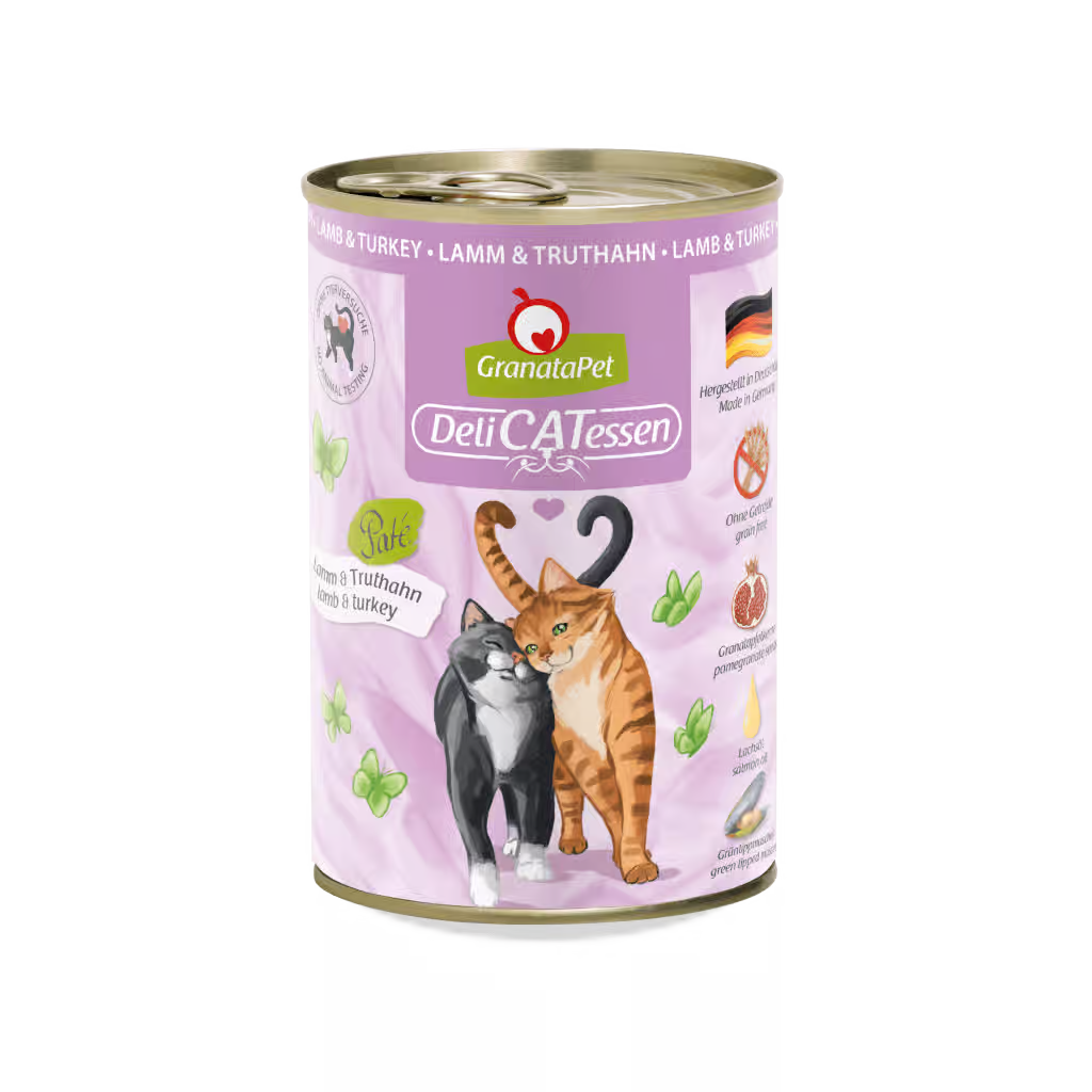 GranataPet DeliCatessen Cat Wet Food - Lamb & Turkey